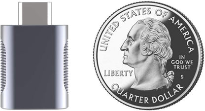 USB C to USB Adapter(2 Pack),Usb-C to USB 3.0 Adapter,Usb Type-C to Usb,Thunderbolt 3 to USB Female Adapter OTG for Macbook Pro2019,Macbook Air 2020,Ipad Pro 2020,More Type-C Devices(Space Gray)
